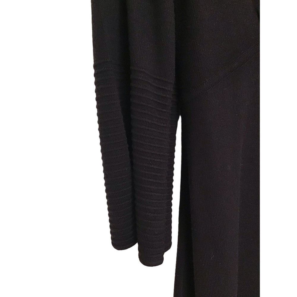 Jessica H Dark Purple Long Sleeve Sweater‎ Dress Women's Size Medium - Picture 2 of 5